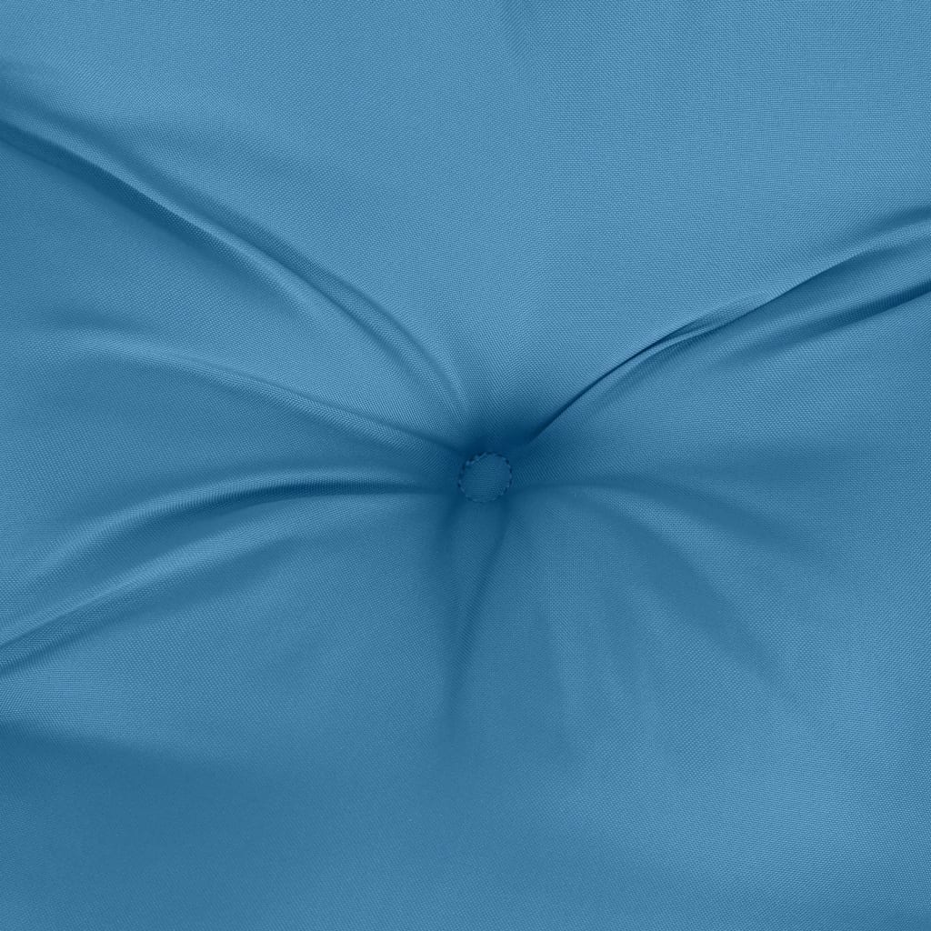 Niedriglehner-Auflagen 2 Stk Melange Anthrazit 100x50x7cm Stoff