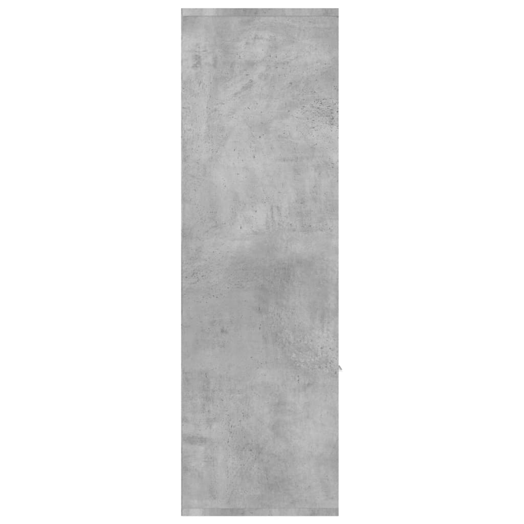 Bücherregal Weiß 98x30x98 cm Holzwerkstoff