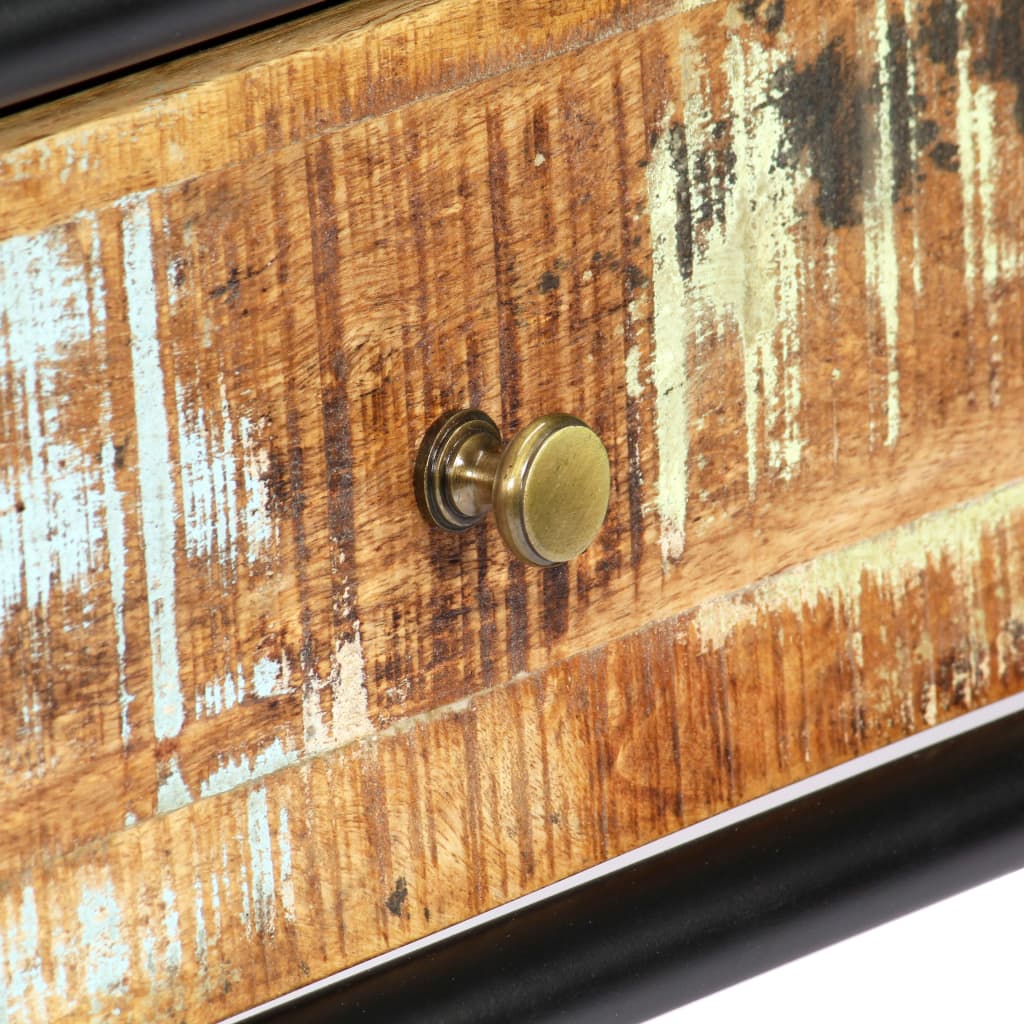 Konsolentisch 118 x 30 x 75 cm Massivholz Mango