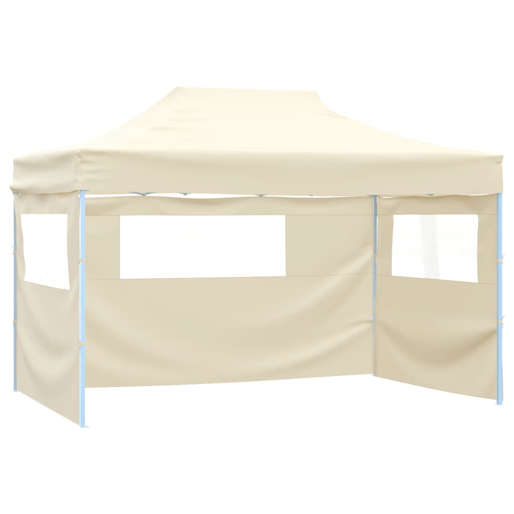 Faltzelt mit 3 Seitenteilen 3x4,5 m Blau