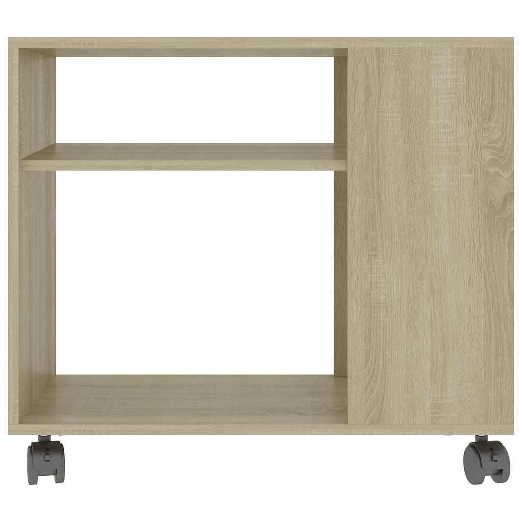 Beistelltisch Weiß 70x35x55 cm Holzwerkstoff