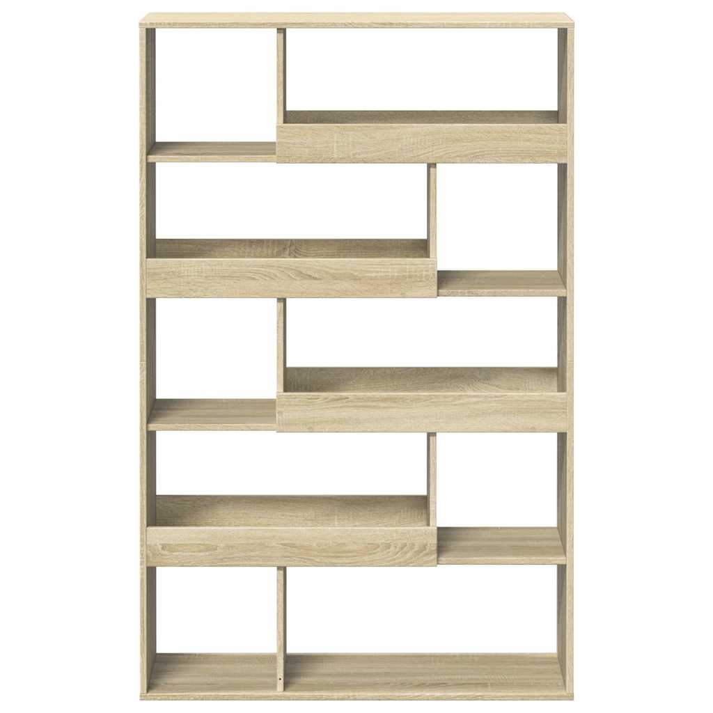 Bücherregal Räuchereiche 100x33x156,5 cm Holzwerkstoff