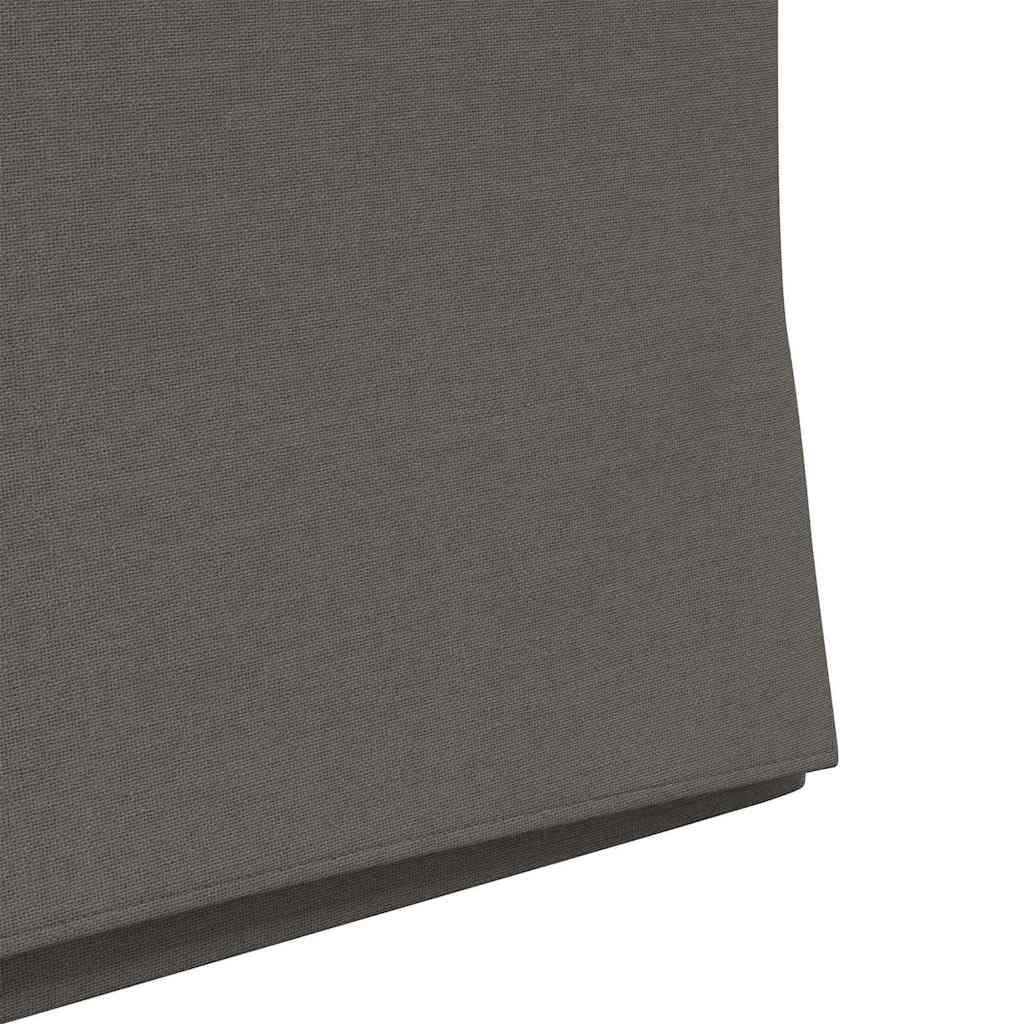Esszimmerstühle 2 pcs Hellgrau 57 x 67 x 95 cm Leinen
