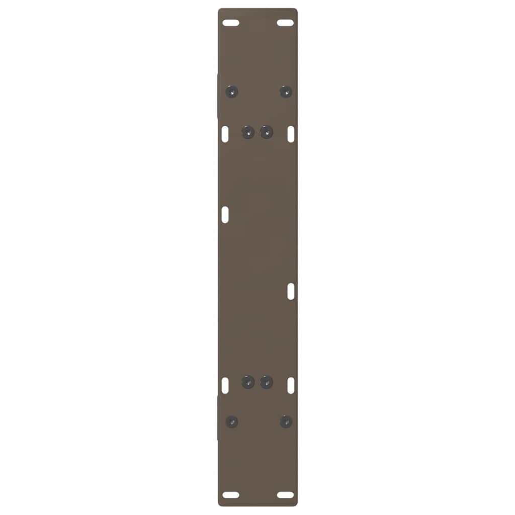 Couchtischbeine A-Form 2 Stk. 30x(30-31) cm Stahl