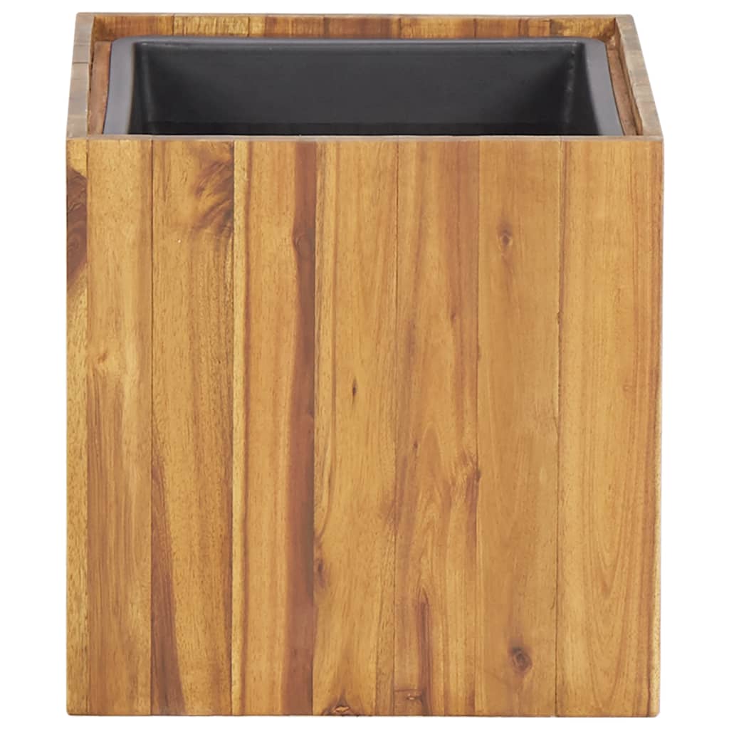 Garten-Hochbeet 24,5x24,5x25 cm Massivholz Akazie