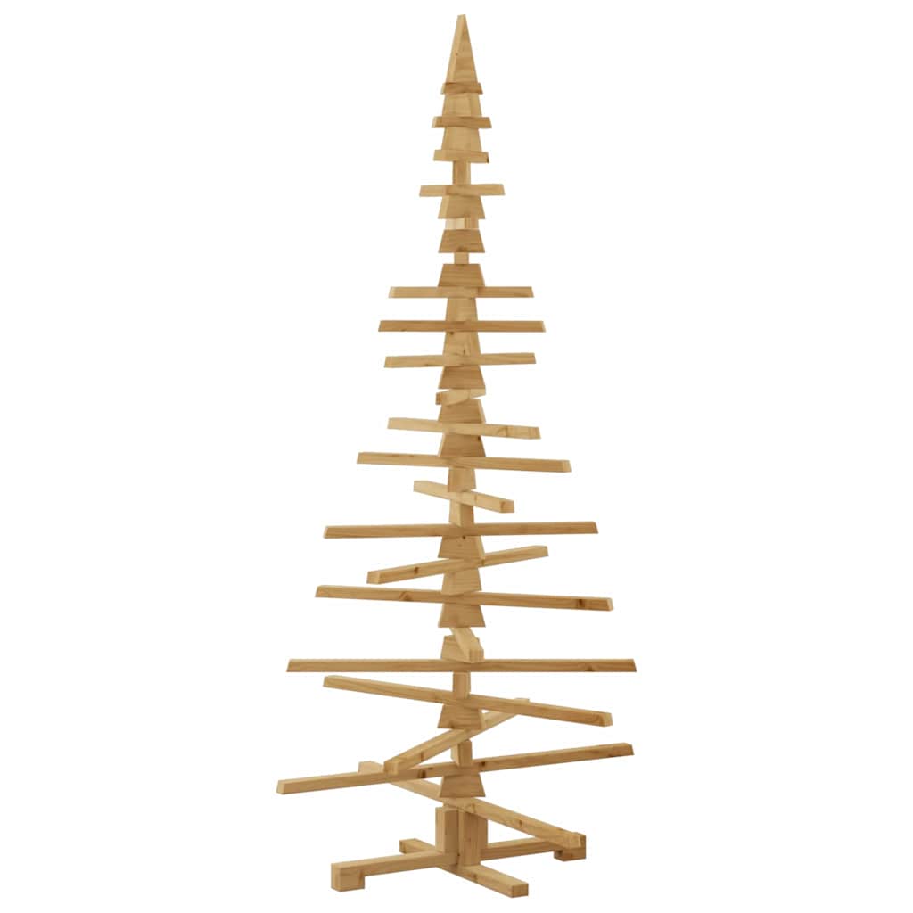 Weihnachtsbaum Holz zum Schmücken 60 cm Massivholz Kiefer