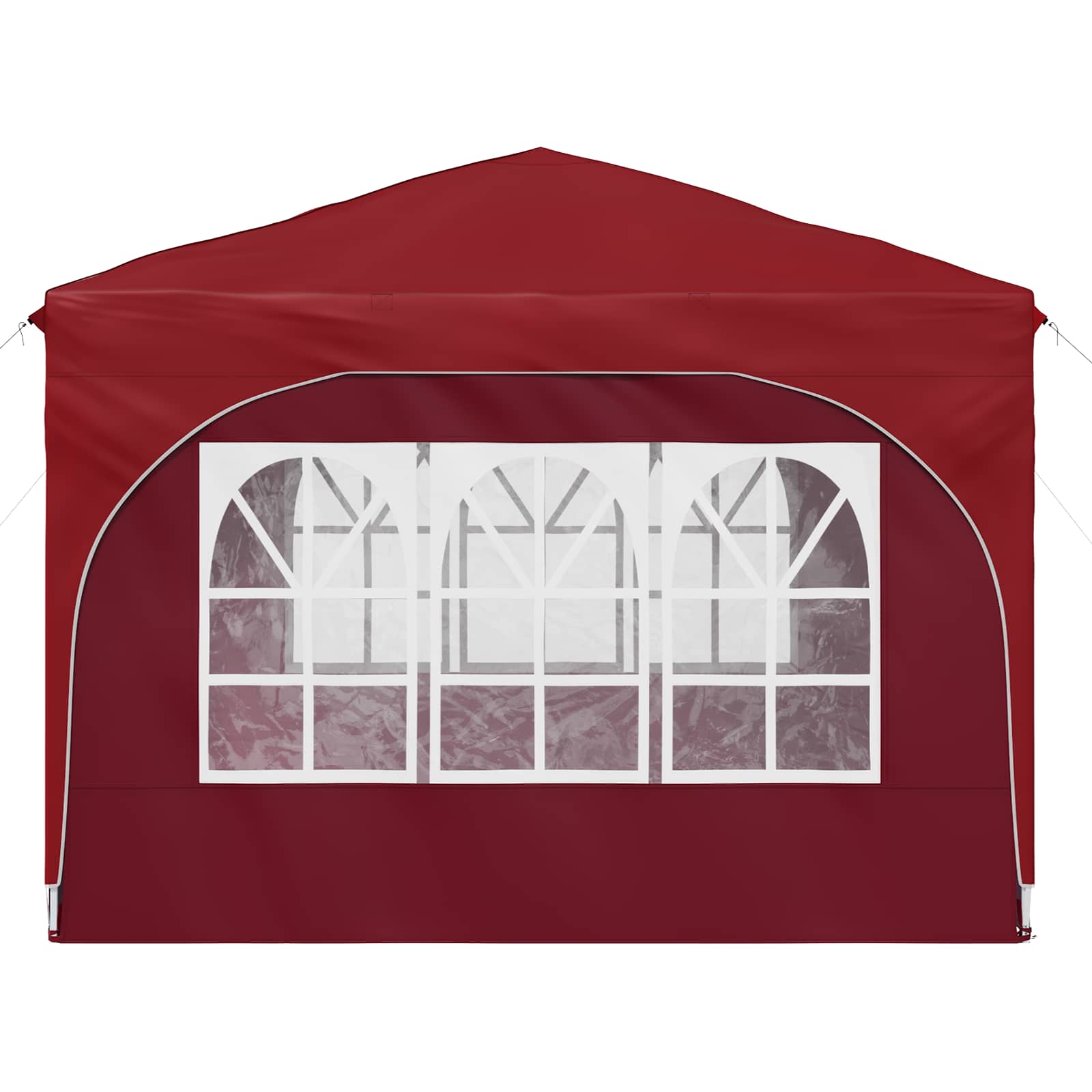 Pop-up Partyzelt 290 x 290 x 245 cm Creme
