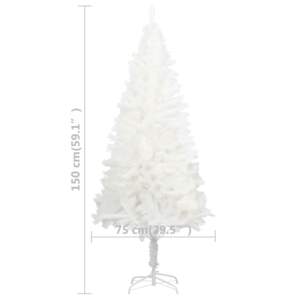 Künstlicher Weihnachtsbaum Naturgetreue Nadeln 150 cm Grün
