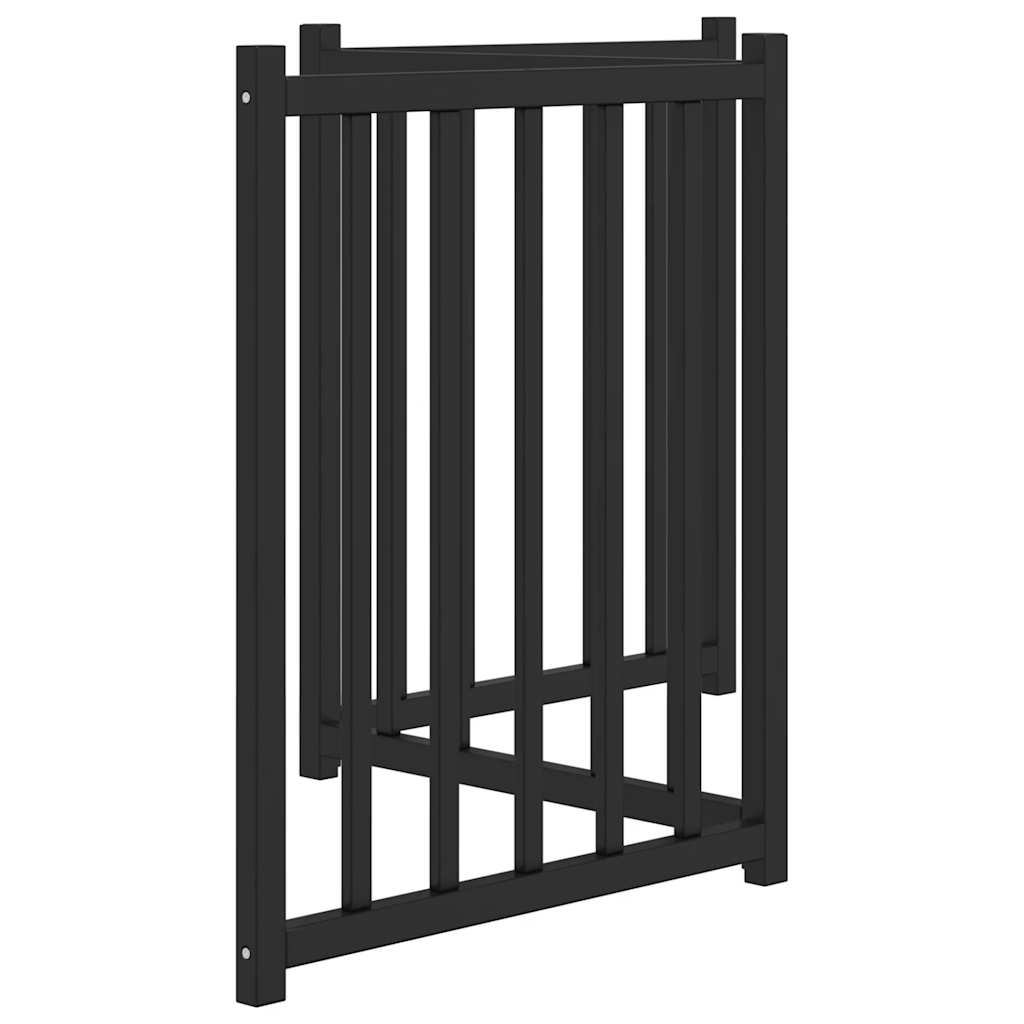 3-tlg. Hundetor Faltbar 150 cm Massivholz Tanne