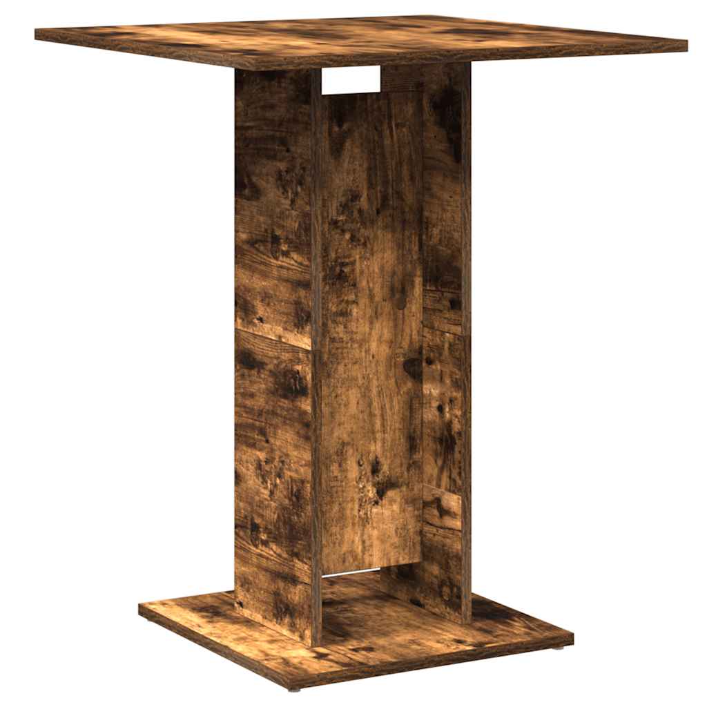 Bistrotisch Weiß 60x60x75 cm Holzwerkstoff