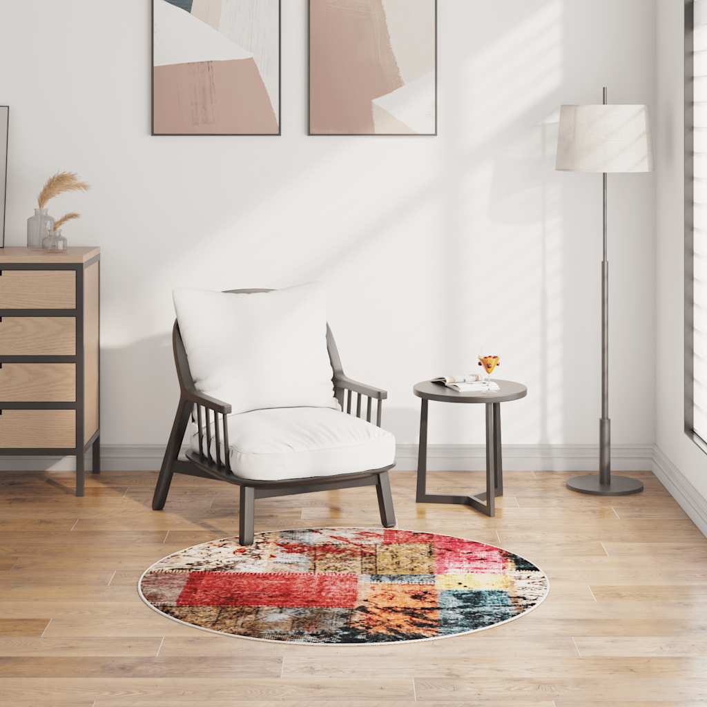 Teppich Waschbar Mehrfarbig 160x230 cm