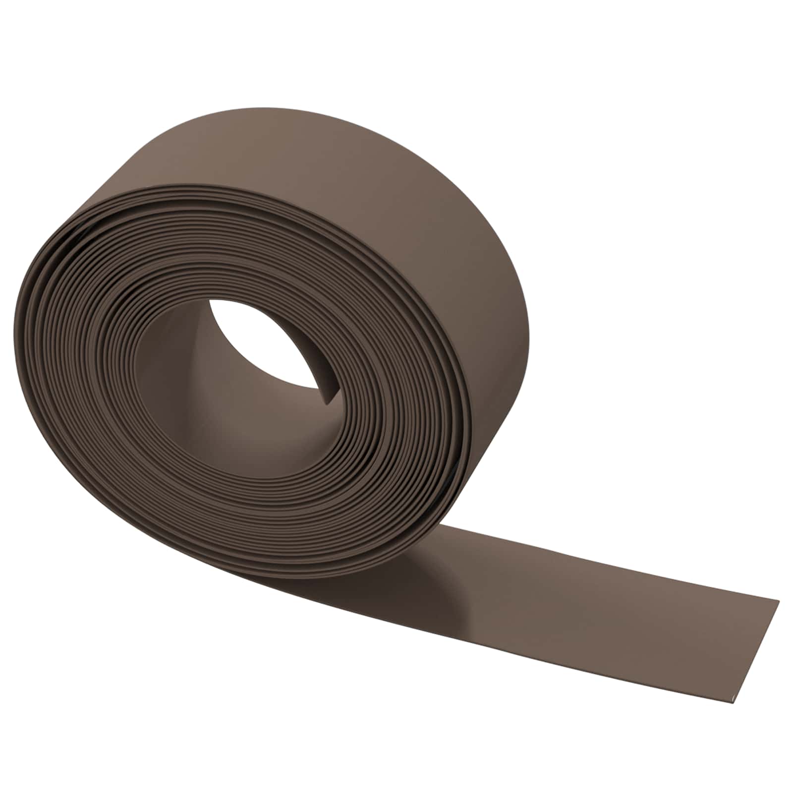Gartenumrandung 25 m 10 cm PE Grau