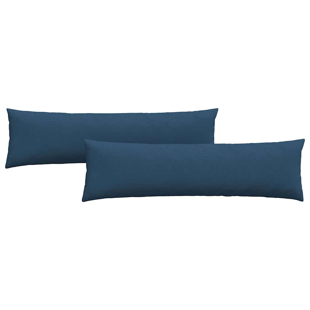 Sofakissen 2 pcs Hellgrau 50 x 30 cm Stoff