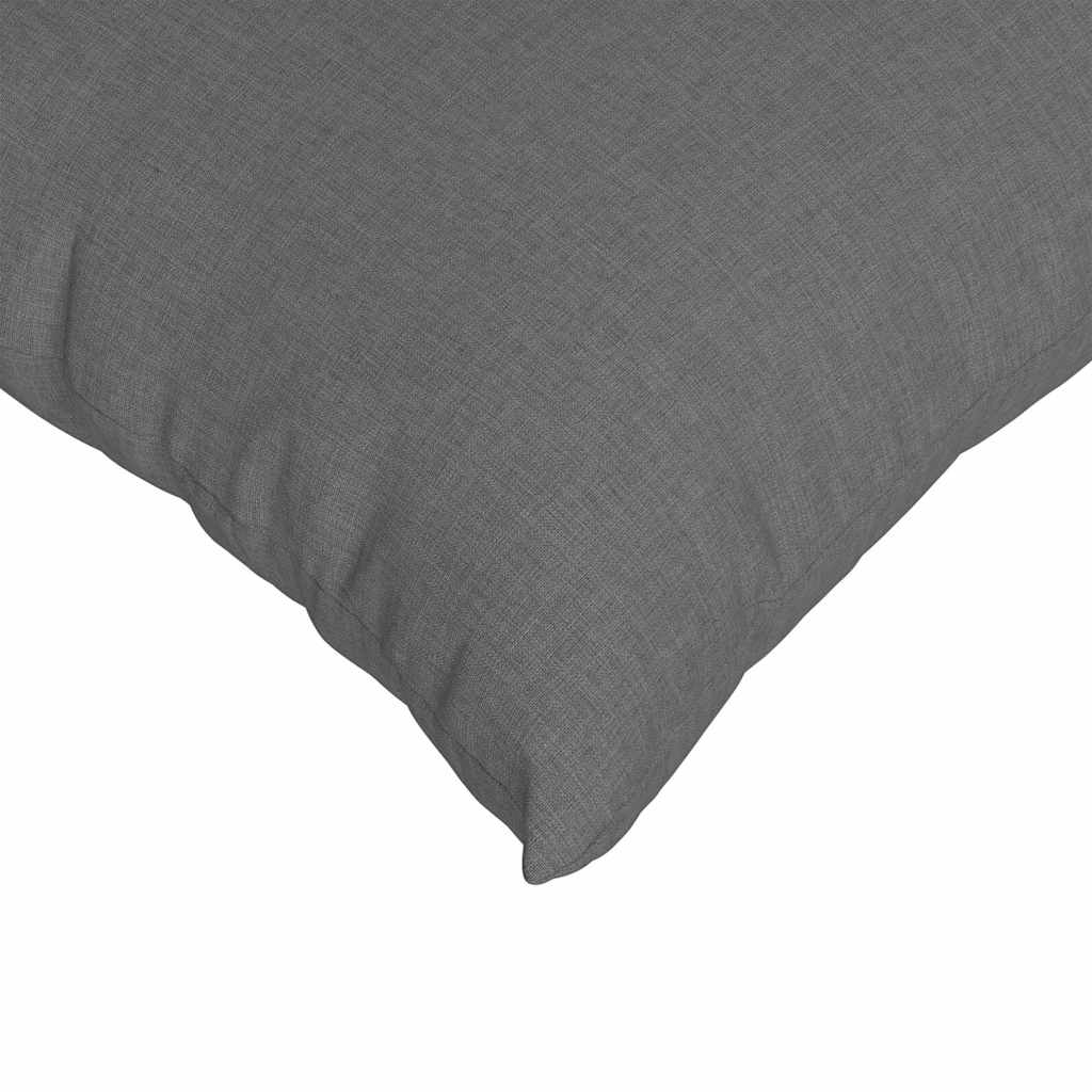 Sofakissen 2 pcs Hellgrau 50 x 30 cm Stoff