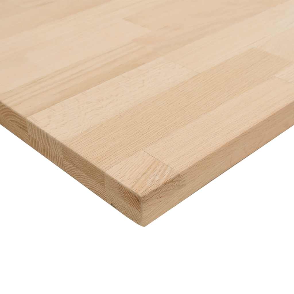 Küchenarbeitsplatte 40x63,5x2,7 cm Massivholz Eiche Rechteckig