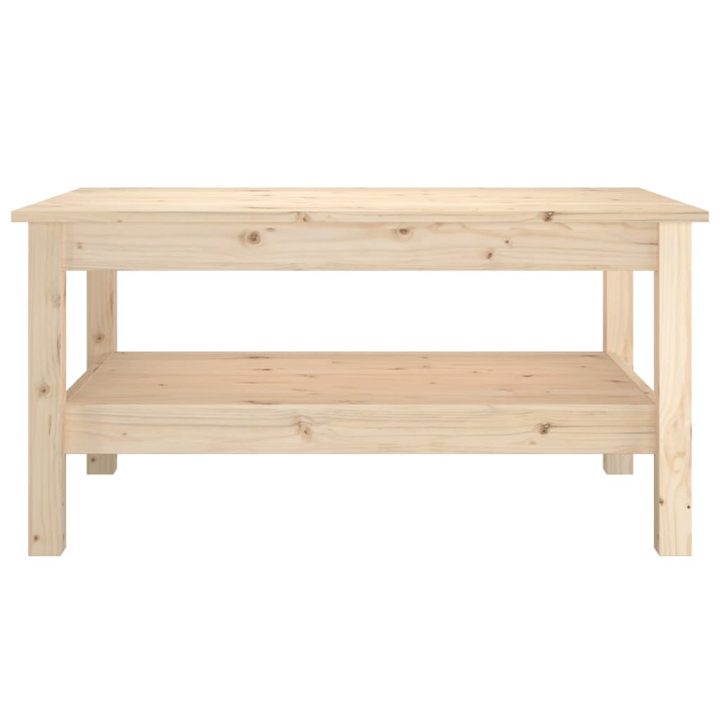 Couchtisch 45 x 45 x 40 cm Massivholz Kiefer