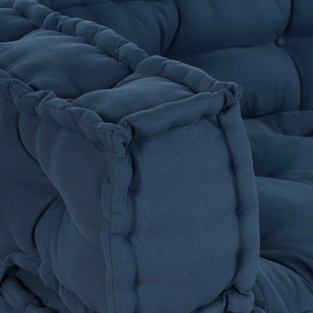Palettensofa-Auflage Mehrfarbig Stoff Patchwork