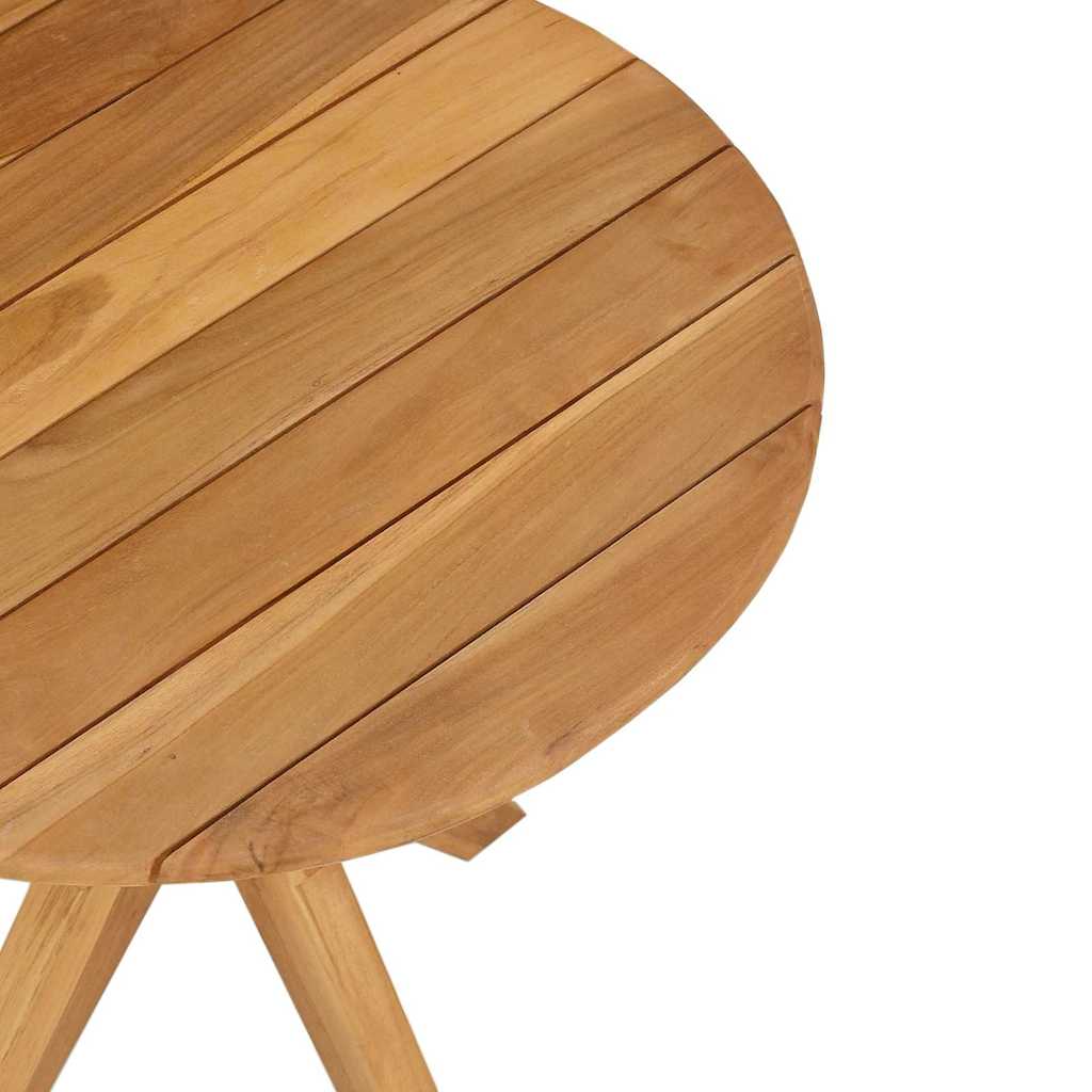 Beistelltisch Braun 40 x 40 x 41 cm Massivholz Teak
