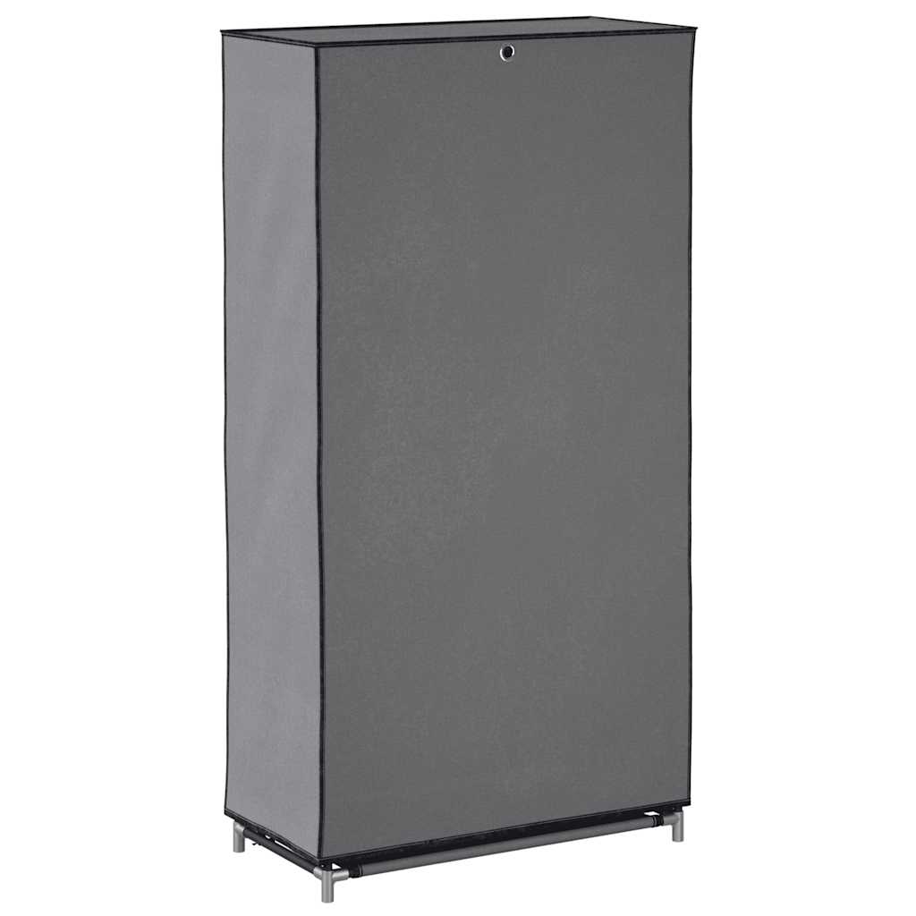 Schuhschrank Schuhregal Schuhablage 5 Schicht 58 x 28 x 106 cm Schwarz