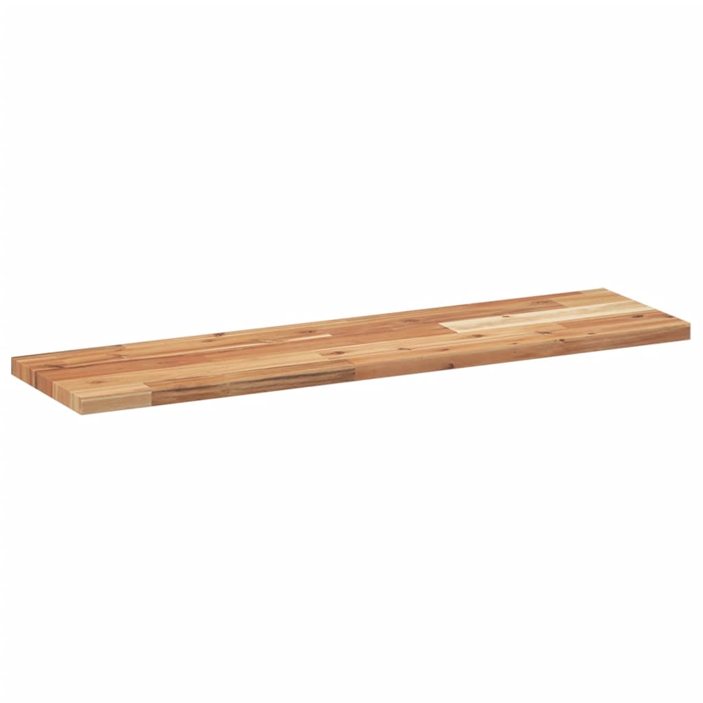 Tischplatte 40x20x2 cm Rechteckig Massivholz Akazie
