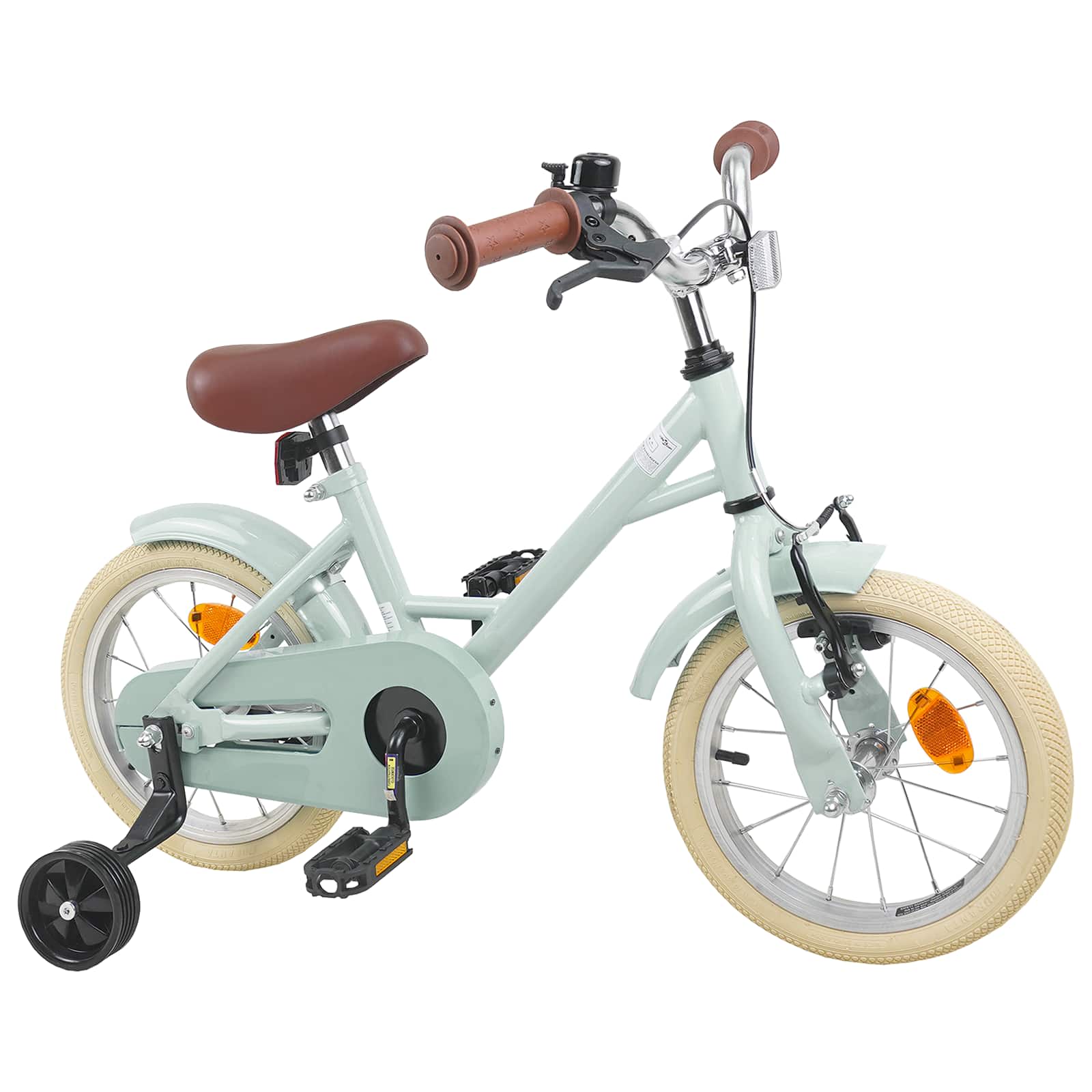 Kinderfahrrad 12 Zoll für 2-4 Jahre alt Hellrosa