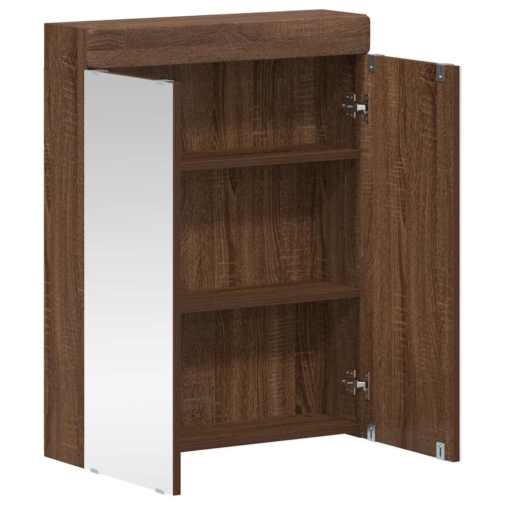 Badezimmermöbel-Set TULUM 2 pcs Weiß 60 x 34 x 63 cm