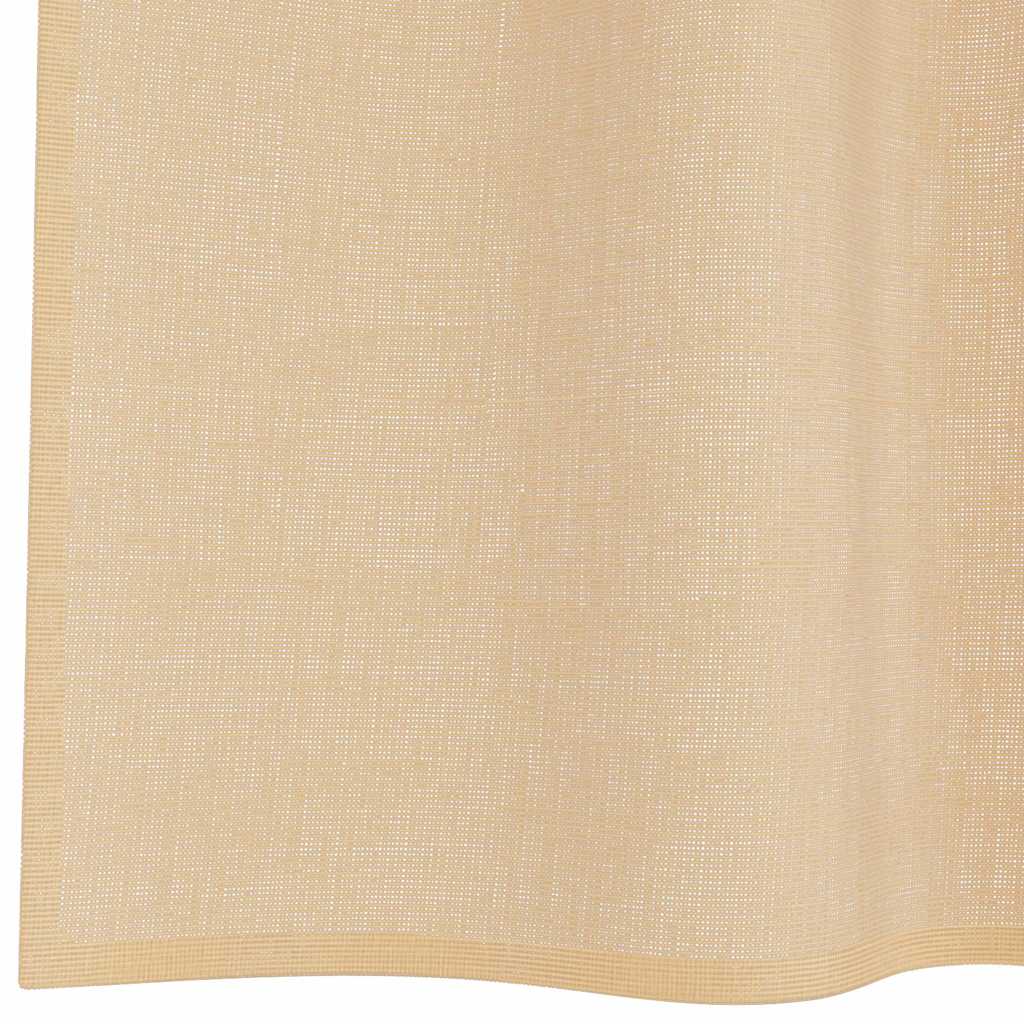 Voile Vorhänge mit Ösen 2 Stk. Apfelgrün 140x140 cm