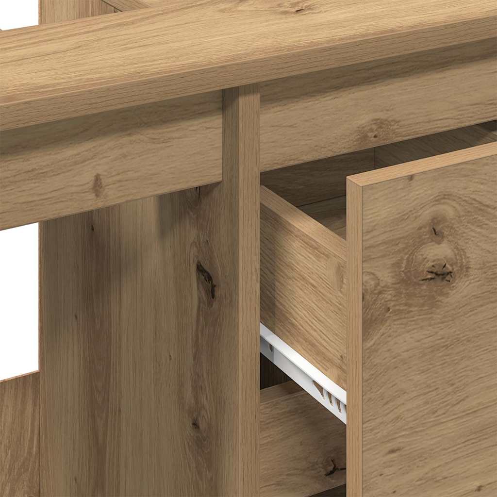 Badschrank Weiß 65x33x60 cm Holzwerkstoff