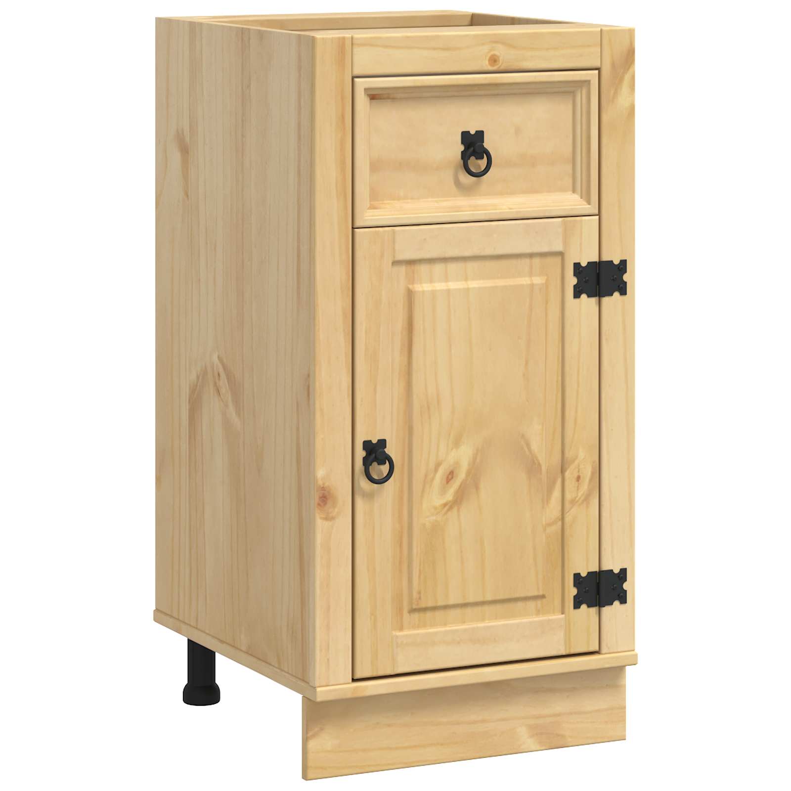 Schrank SKI Honigbraun 60 x 46 x 81,5 cm Massives Kiefernholz