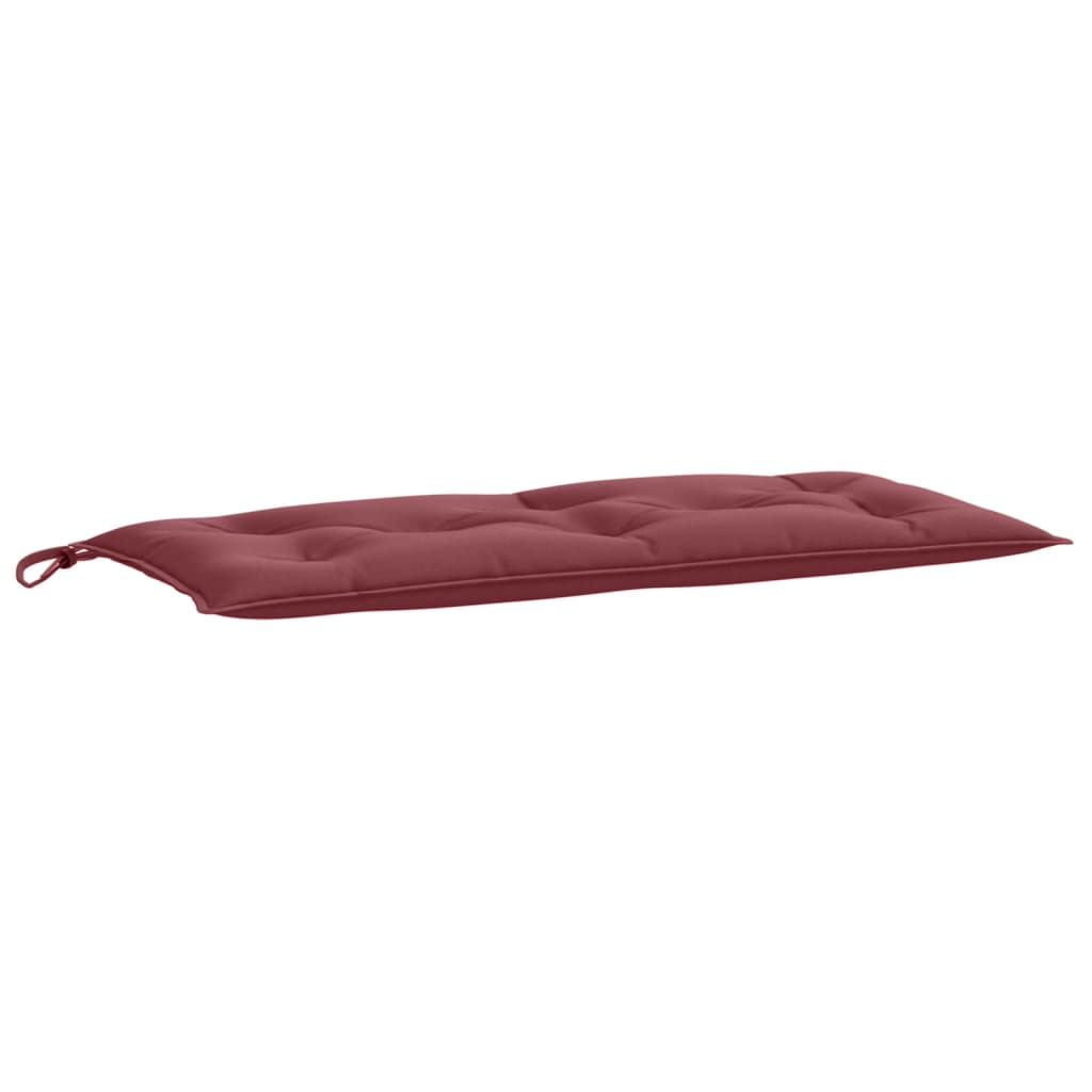 Gartenbank-Auflage Melange Anthrazit 100x50x7 cm Stoff