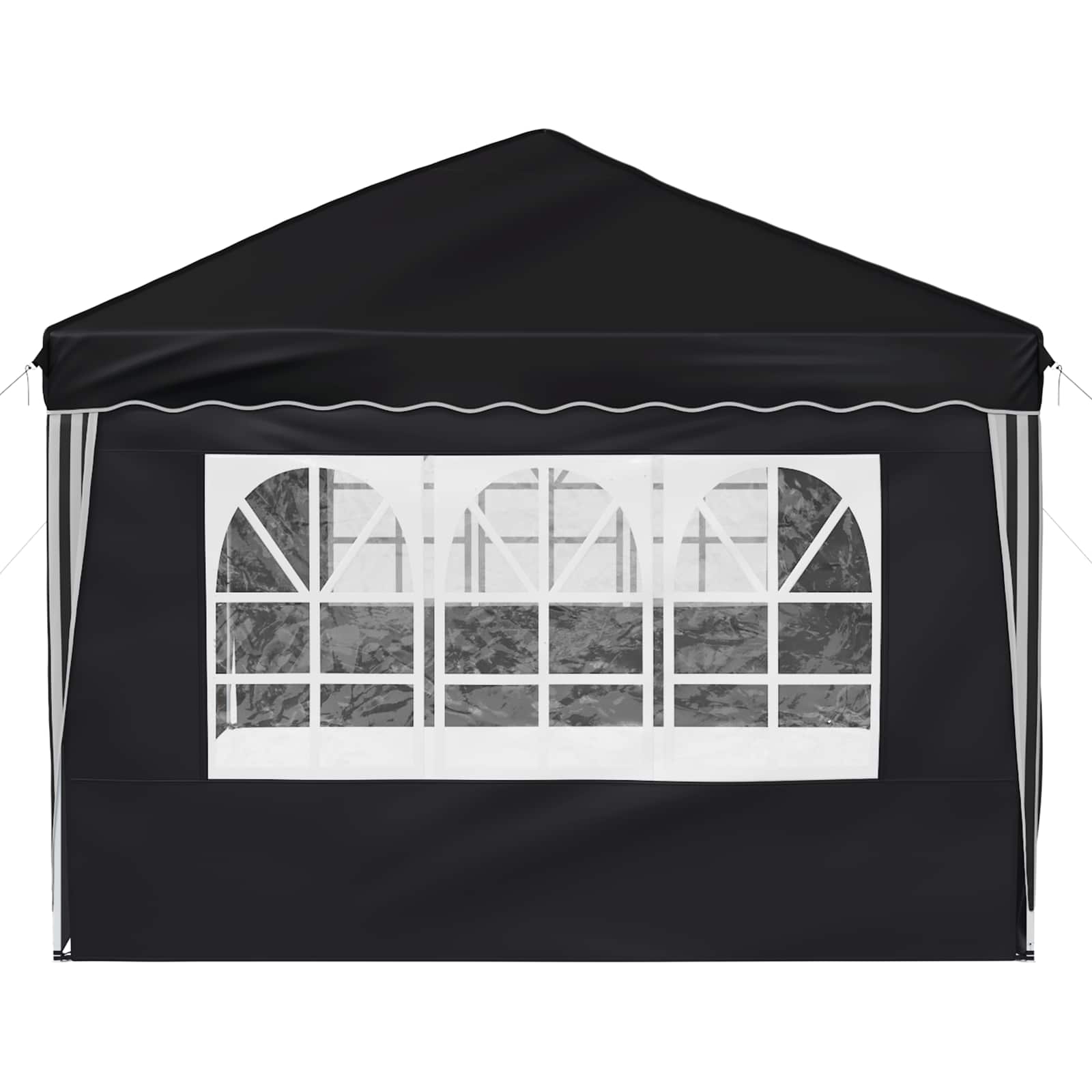 Pop-up Partyzelt 575 x 290 x 245 cm Creme