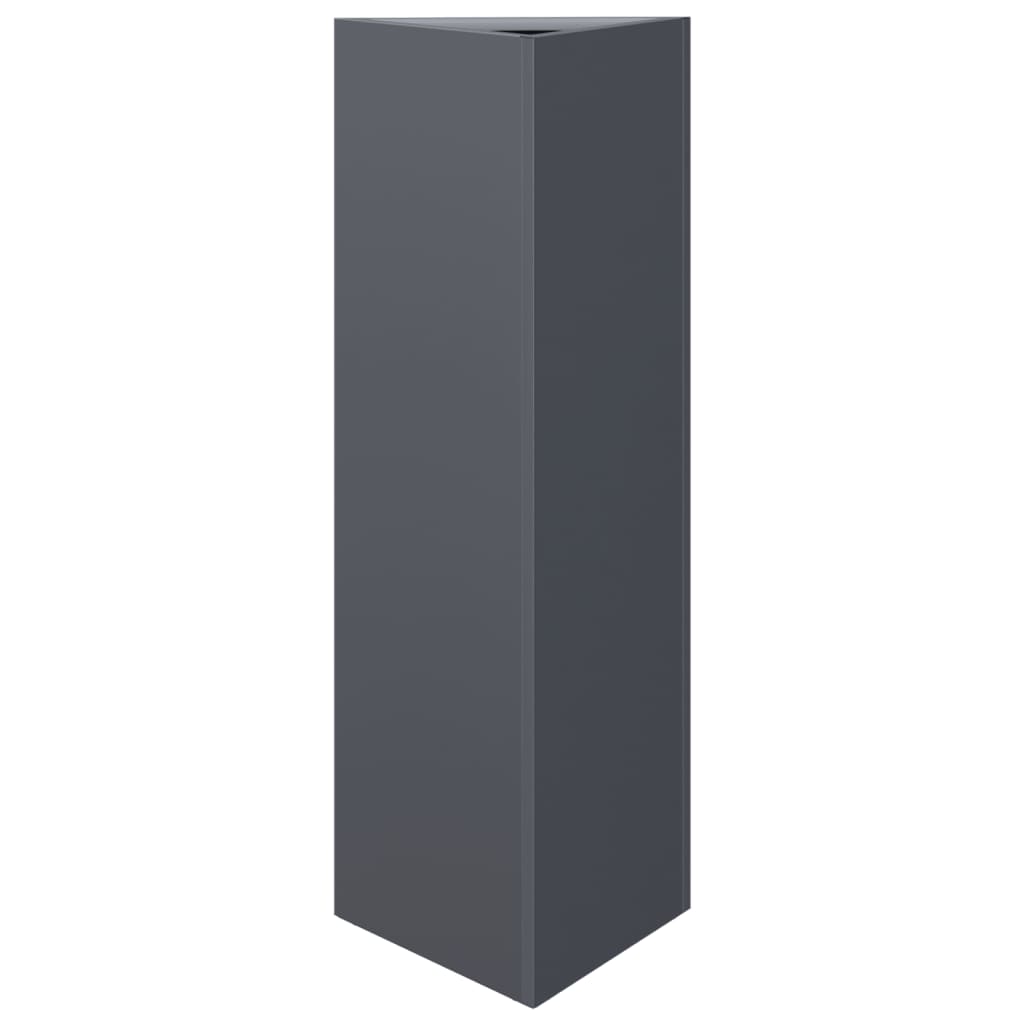 Pflanzkübel 30x26x75 cm Cortenstahl