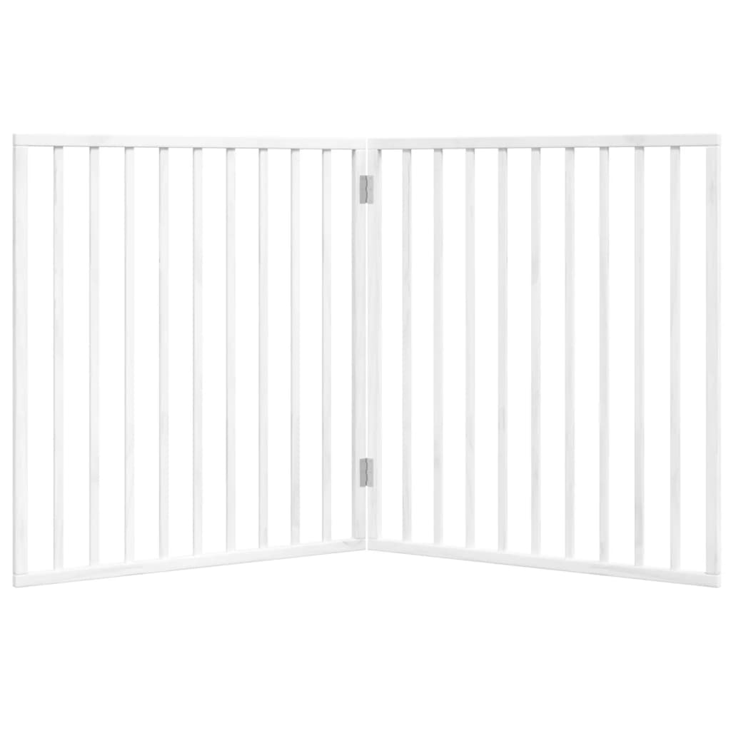 Hundegitter Faltbar 3 Paneele 150 cm Pappelholz