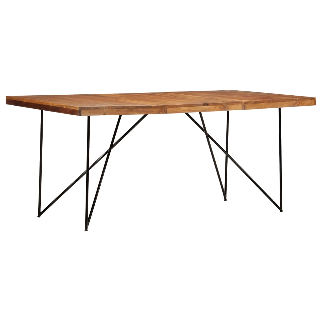 Esstisch 180×90×76 cm Mango Massivholz