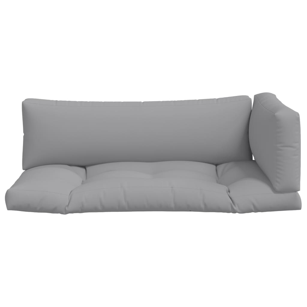 Palettenkissen Blau Weiß Gestreift 58x58x10 cm Oxford-Gewebe