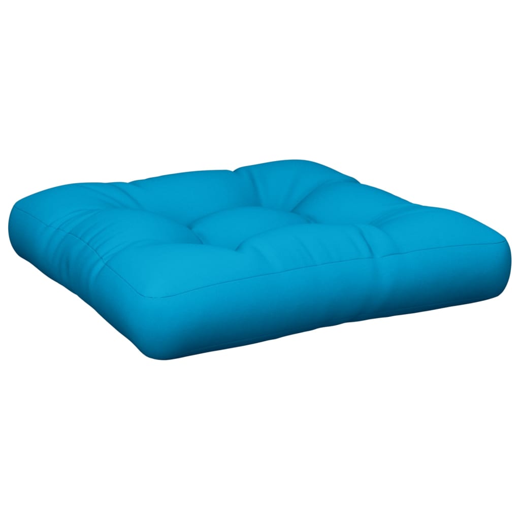 Palettenkissen Blau Weiß Gestreift 58x58x10 cm Oxford-Gewebe