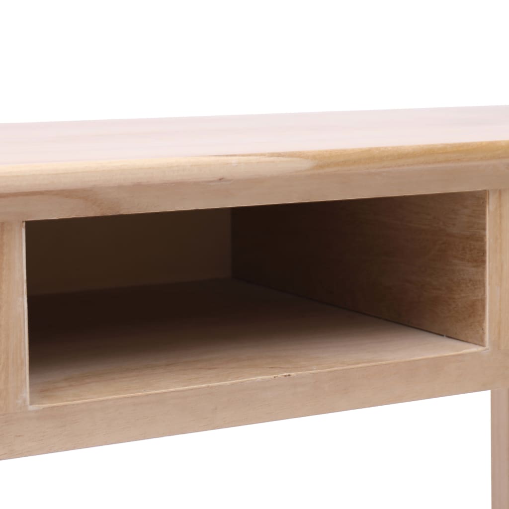 Schreibtisch Grau 110×45×76 cm Holz