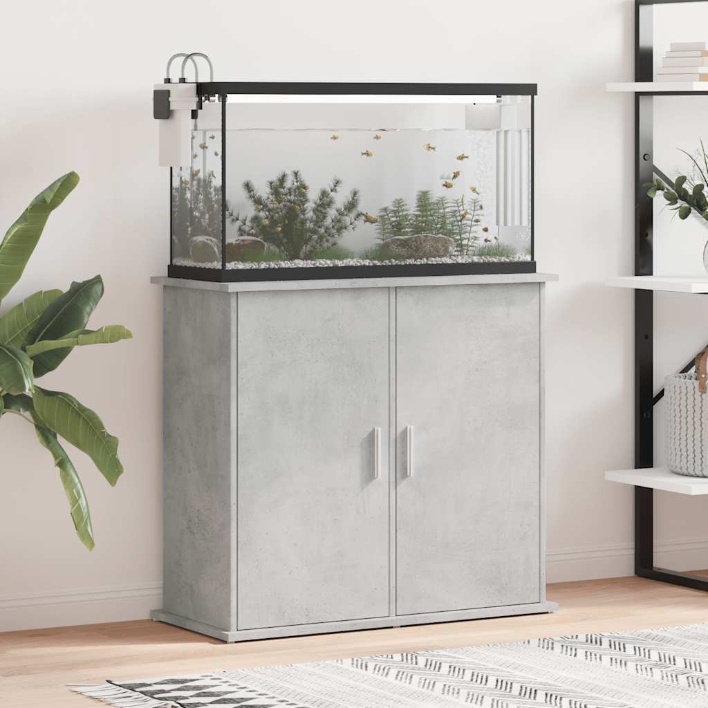 Aquariumständer Weiß 81x36x73 cm Holzwerkstoff