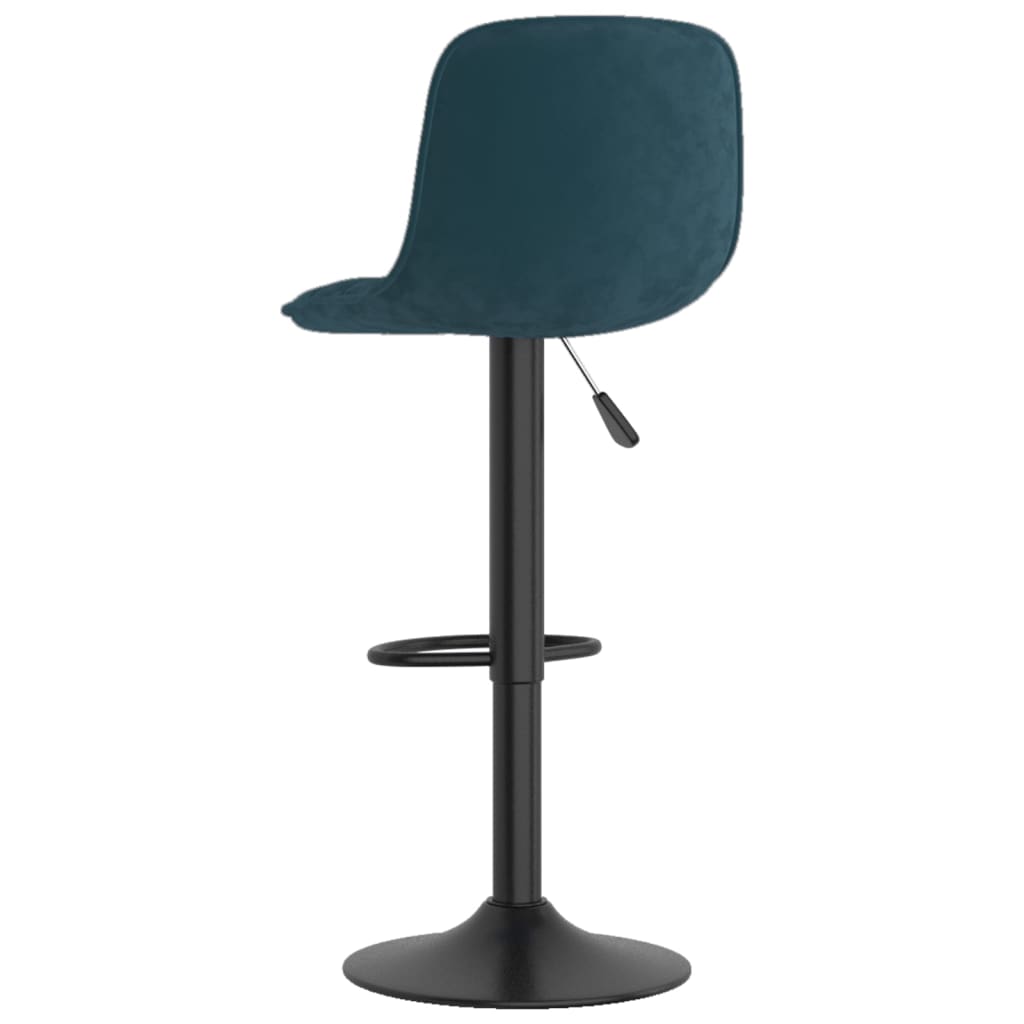 Barhocker 2 Stk. Hellgrün Samt