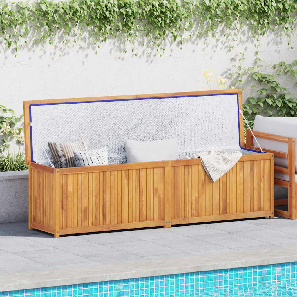 Gartenbox 60x50x58 cm Massivholz Teak