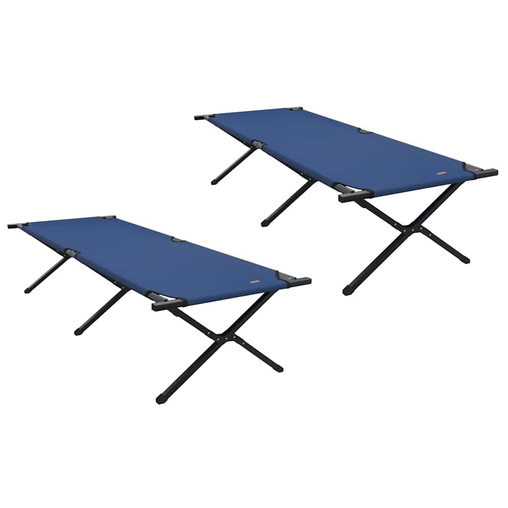 Klapp Schlafbett fürs Camping Blau 193 x 69 x 45 cm