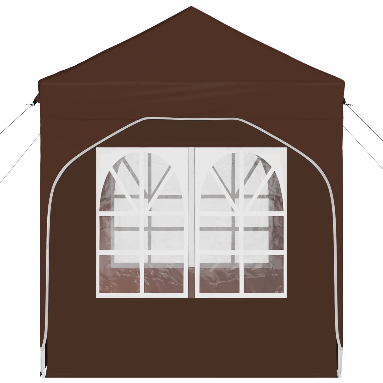 Pop-up Partyzelt 194 x 194 x 245 cm Creme