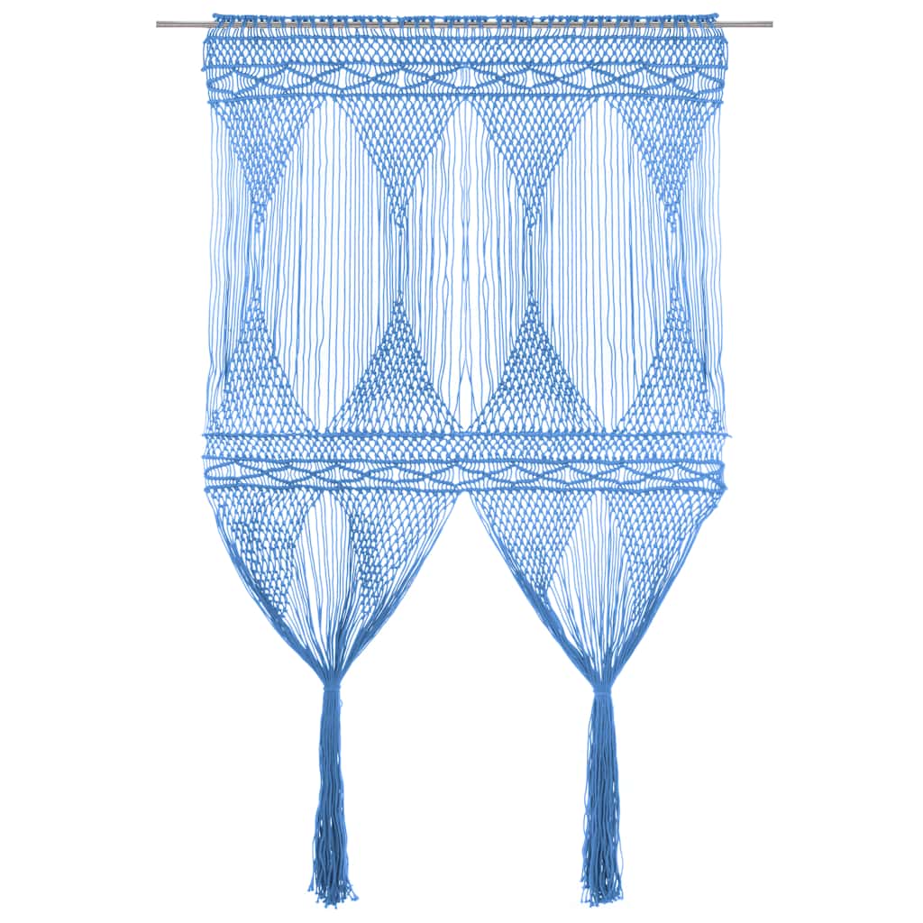 Makramee Vorhang 140x240 cm Baumwolle
