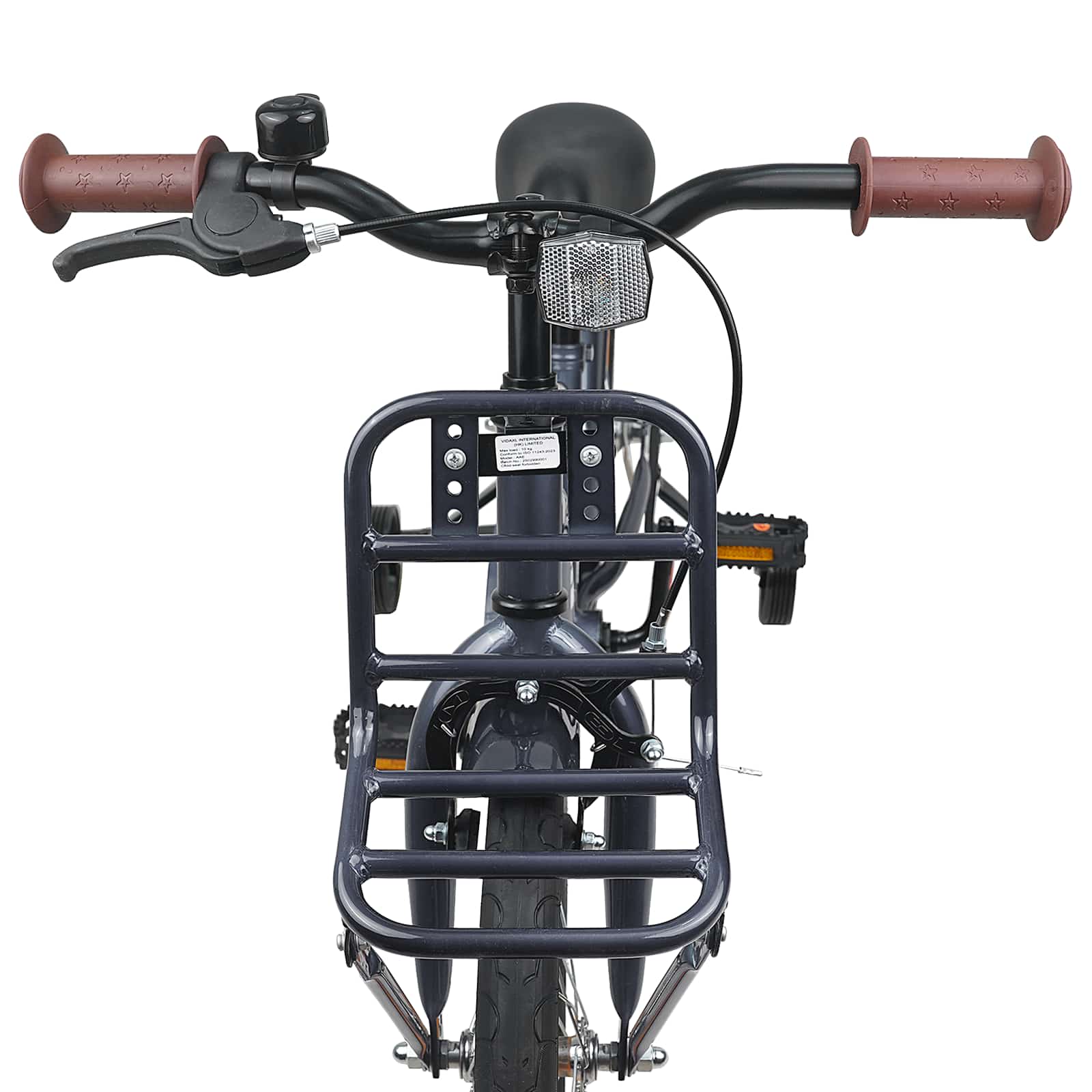 Kinderfahrrad 16 Zoll für 4-6 Jahre alt Schwarz