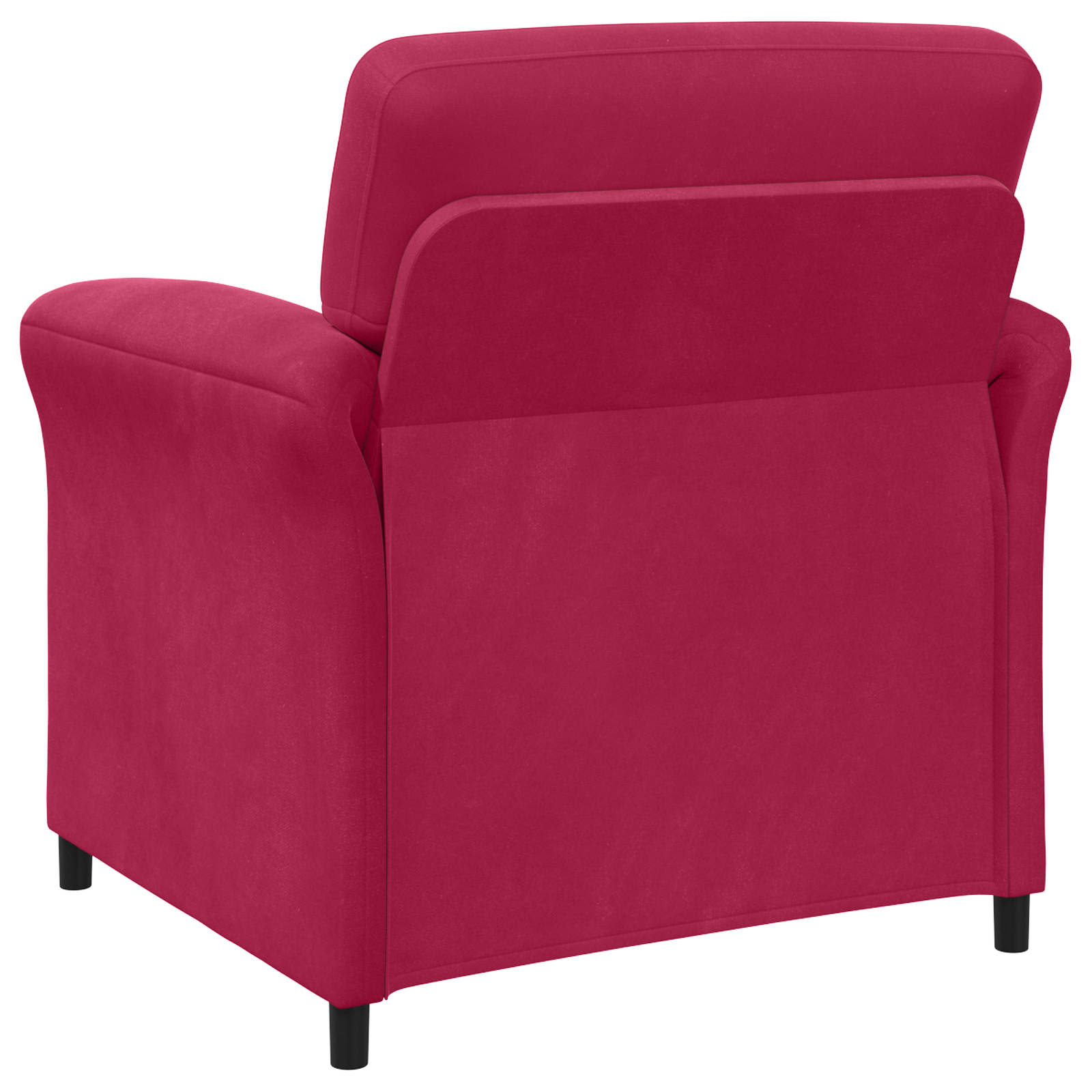 1-Sitzer Sofa Hellgrau 88 x 83 x 95 cm Samt