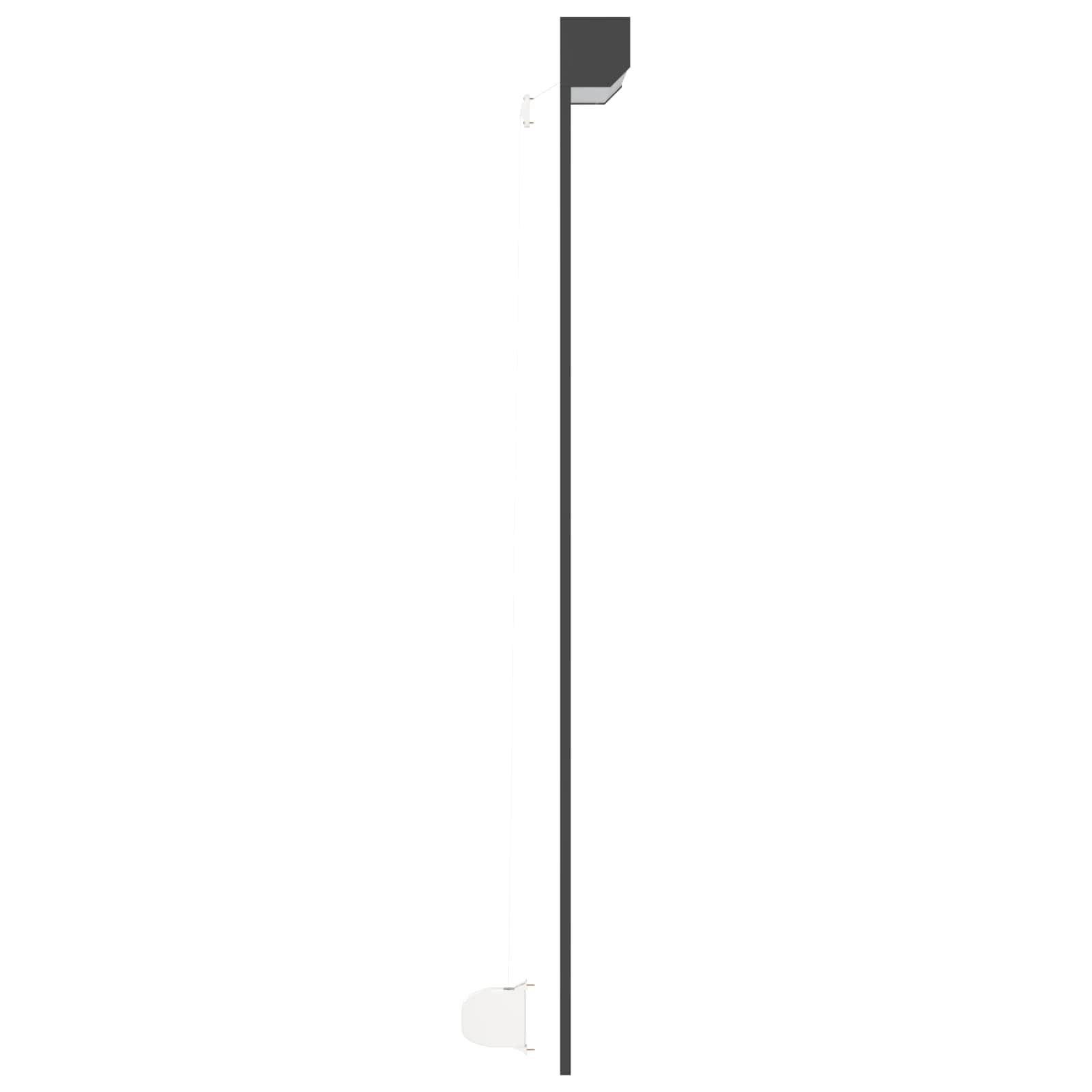 Rollladen Weiß 70 x 100 cm Aluminium und Polyurethan
