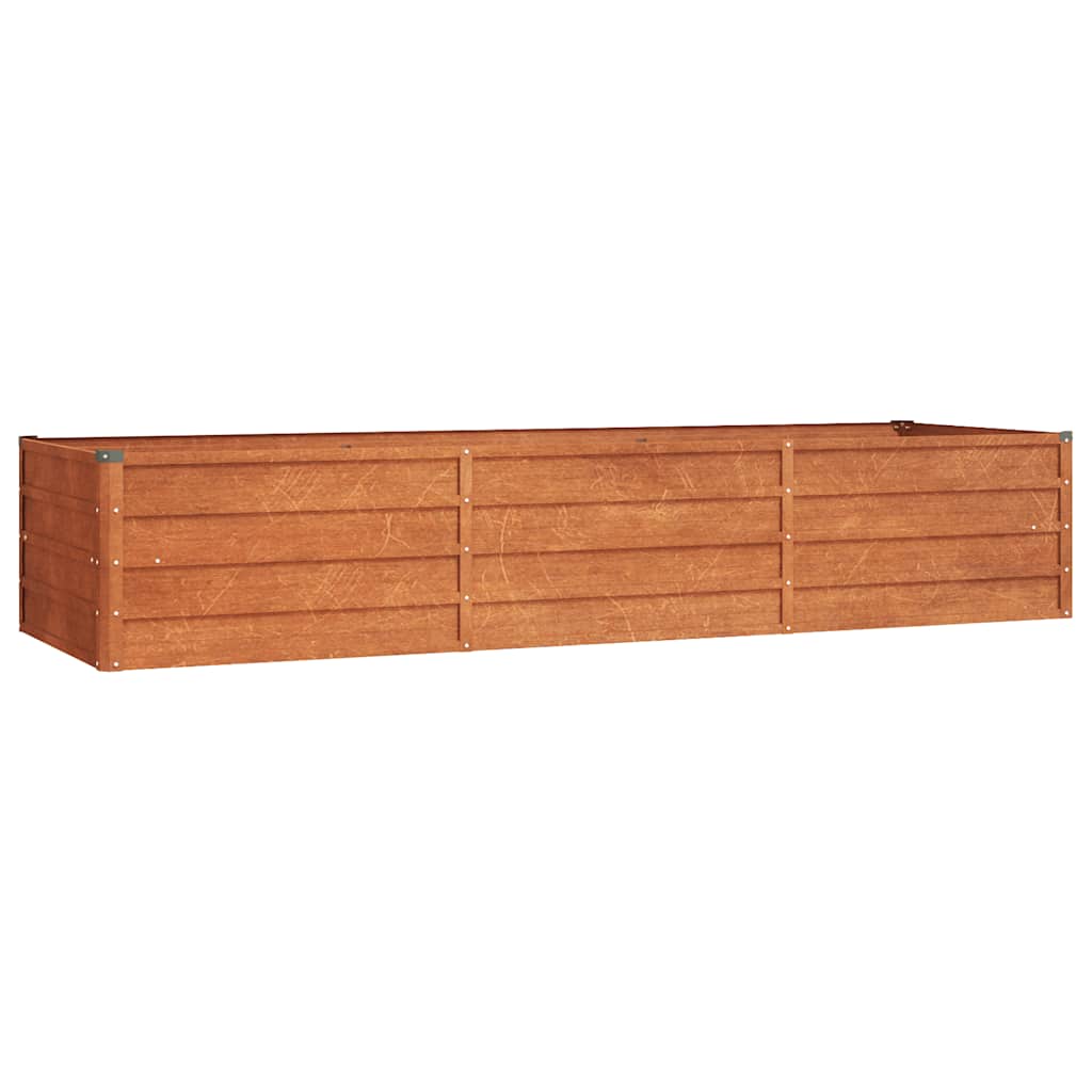 Hochbeet Rostig 100x100x77 cm Cortenstahl