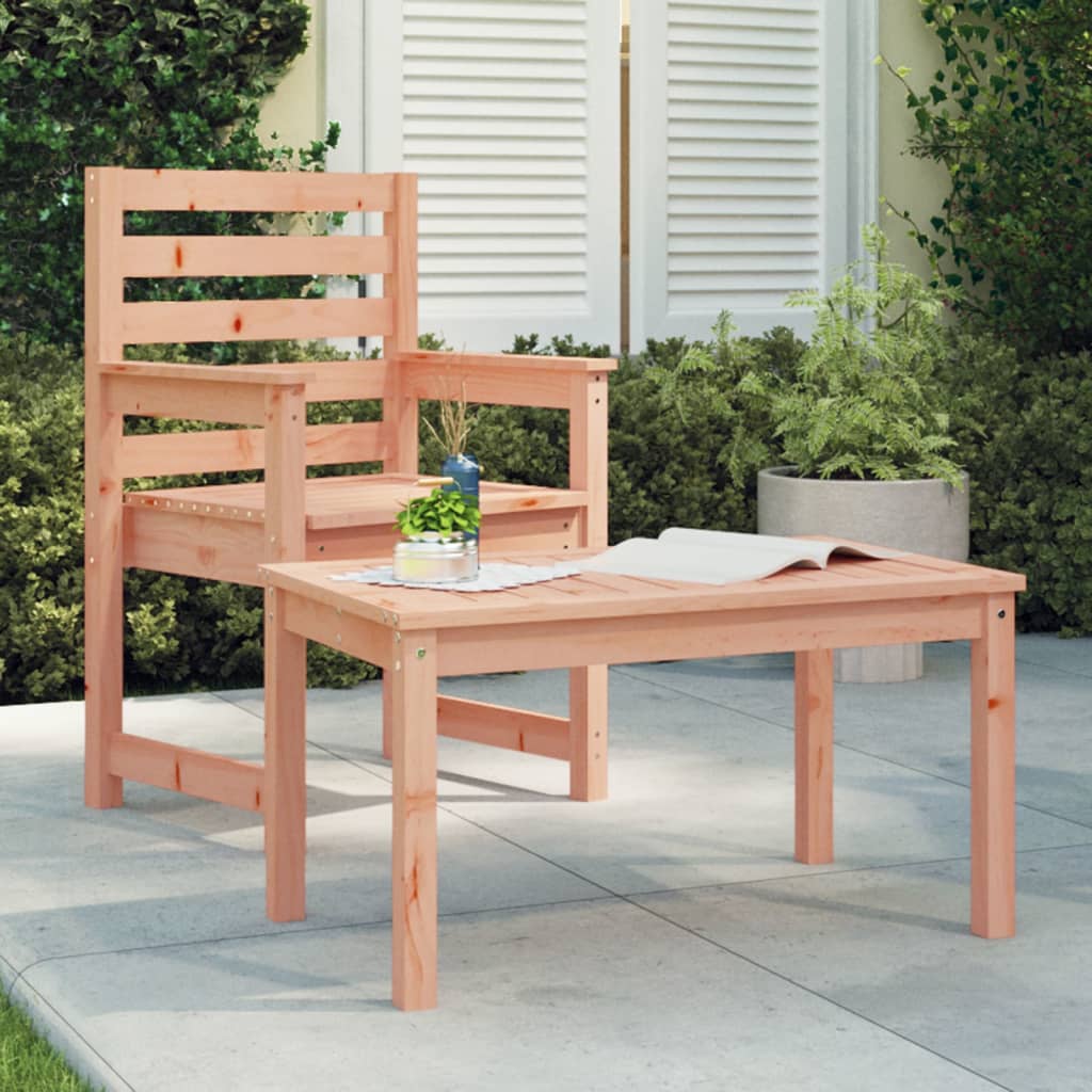 Gartentisch 82,5x50,5x45 cm Massivholz Kiefer