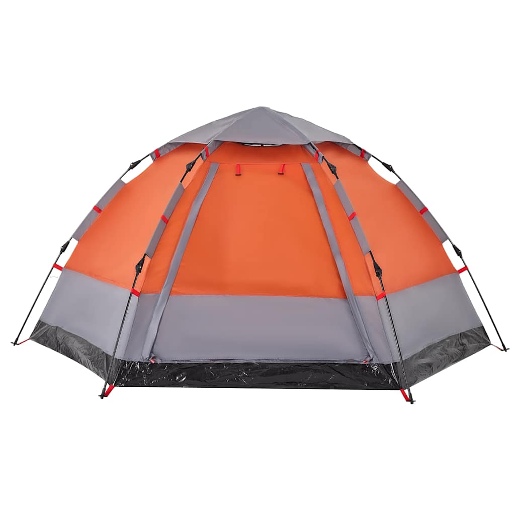 Campingzelt 4 Personen Grün Quick Release