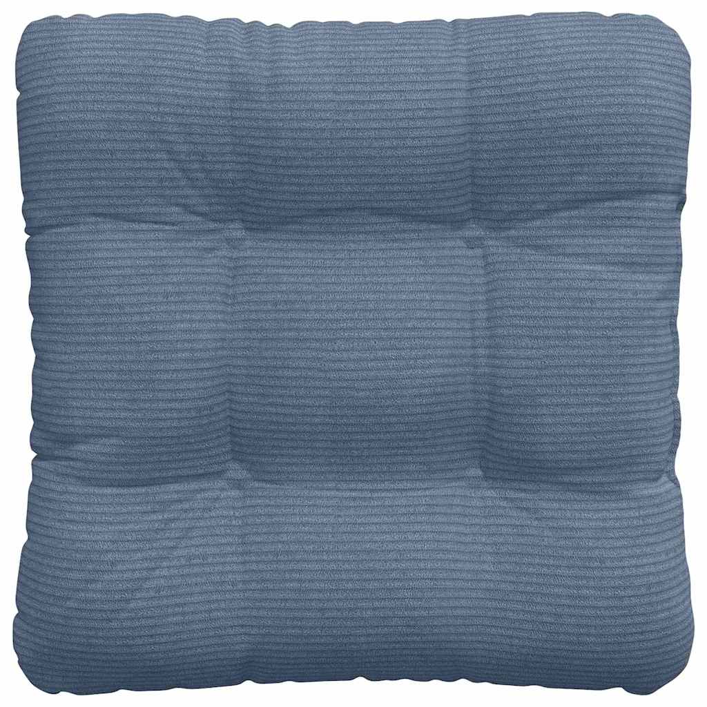 Sitzkissen 4 pcs Hellgrau 40 x 40 cm Cordstoff